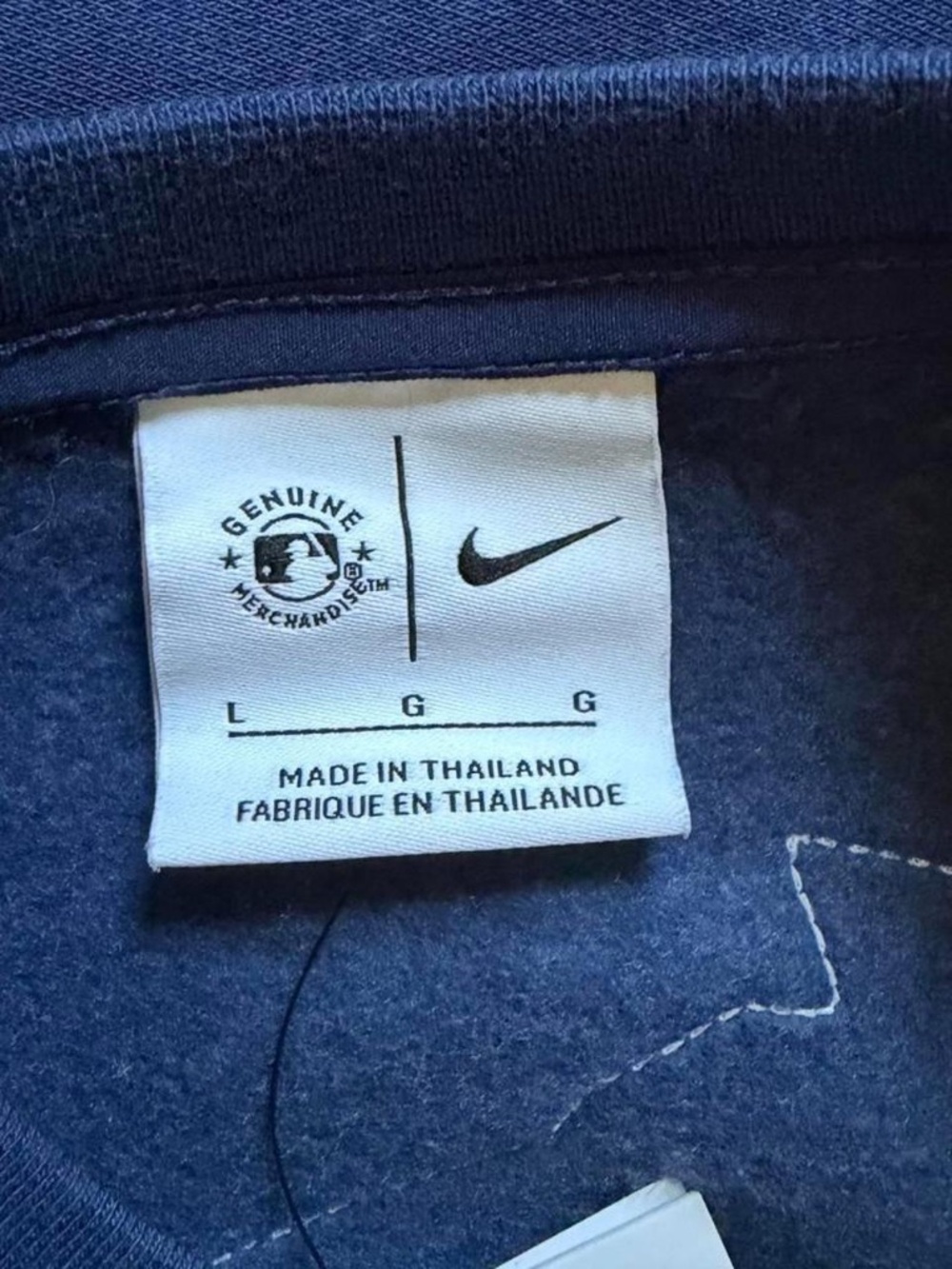 NEW WITH TAGS Nike navy Milwaukee Brew Town crewneck sweatshirt - Picture 5 of 5